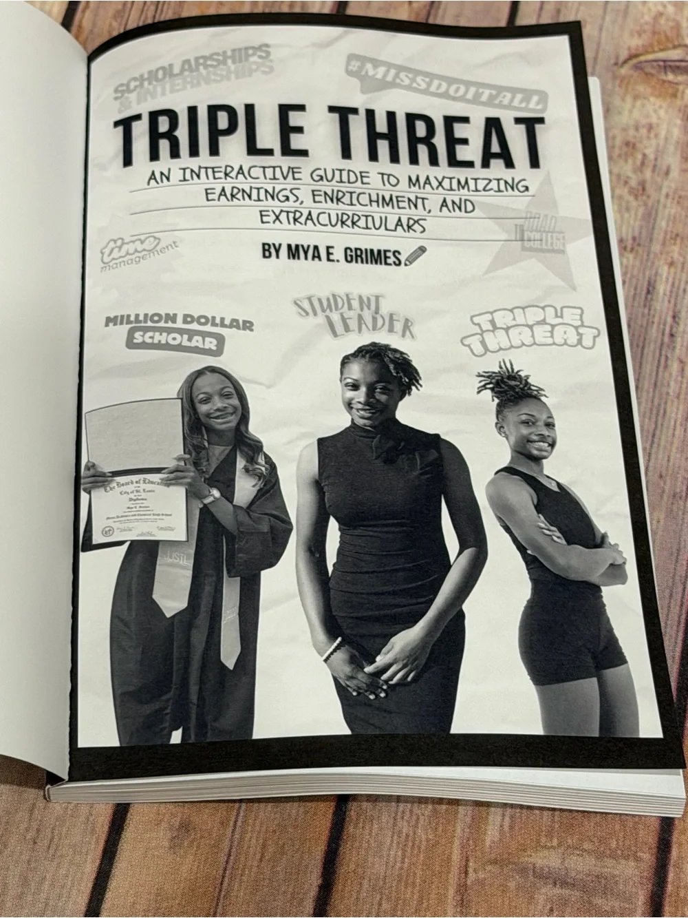 ✨NWT✨ Triple Threat - Student Leader by Mya E. Grimes